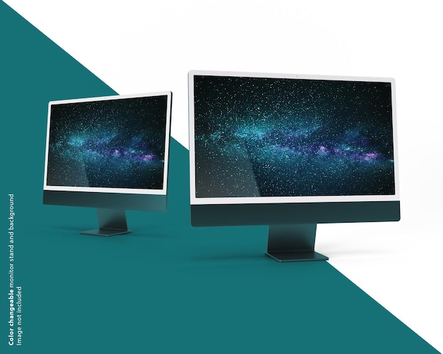 desktop screen mockup