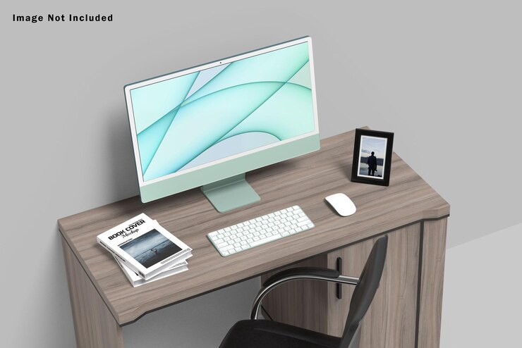 PSD desktop screen mockup