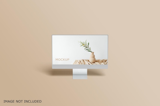 Desktop screen mockup