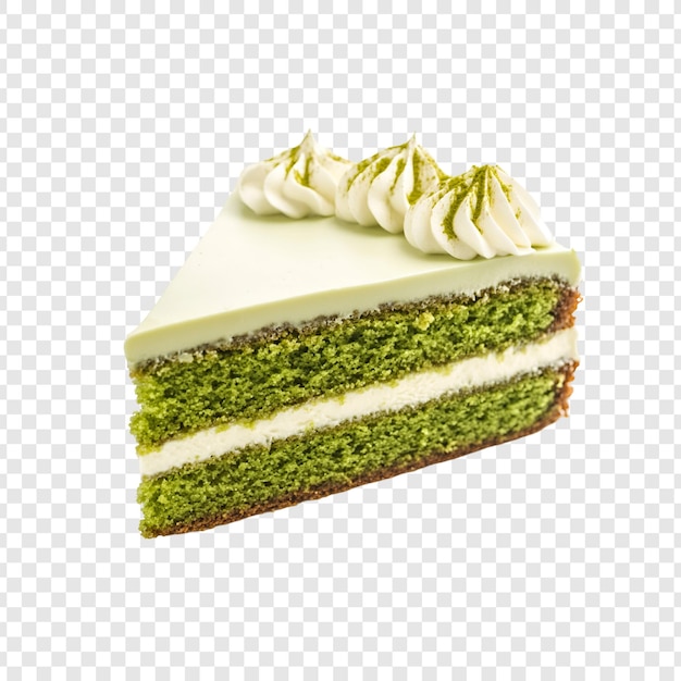 dessert geïsoleerd op doorzichtig