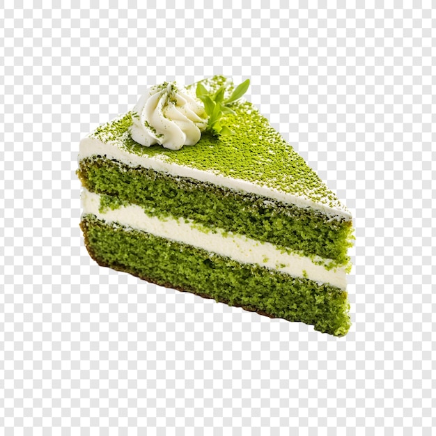 dessert geïsoleerd op doorzichtig