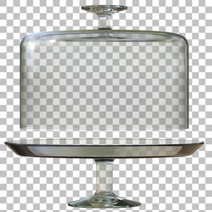 PSD dessert stand glass