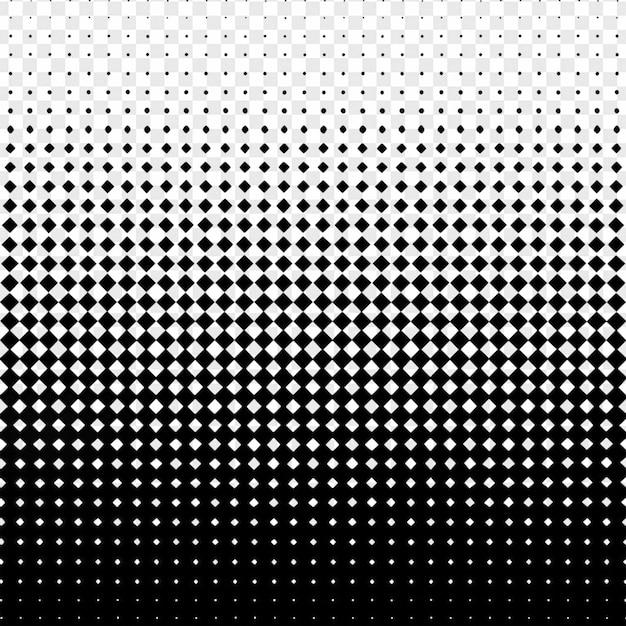 detailed halftone effect isolated on transparent background for photo effect