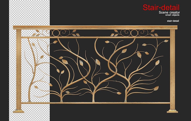 PSD details and classic staircase patterns