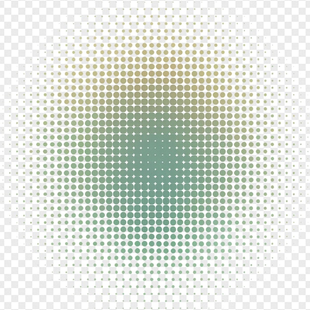 Detaljeret halftone effekt isoleret på transparent baggrund til fotoeffekt