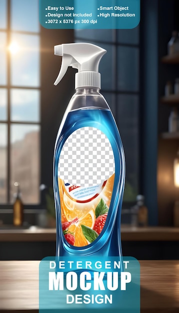 PSD detergent mockup