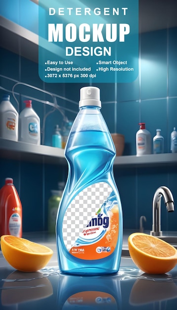 PSD detergent mockup