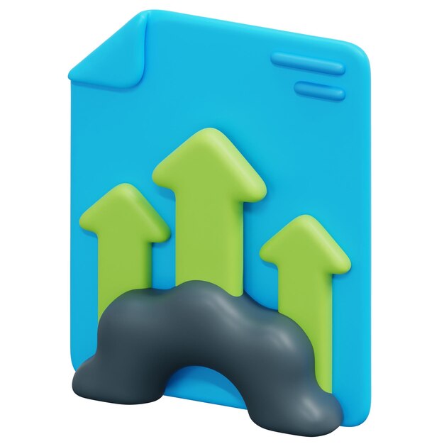 PSD development 3d render icon illustration