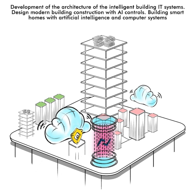 Development of the architecture of the intelligent building IT systems