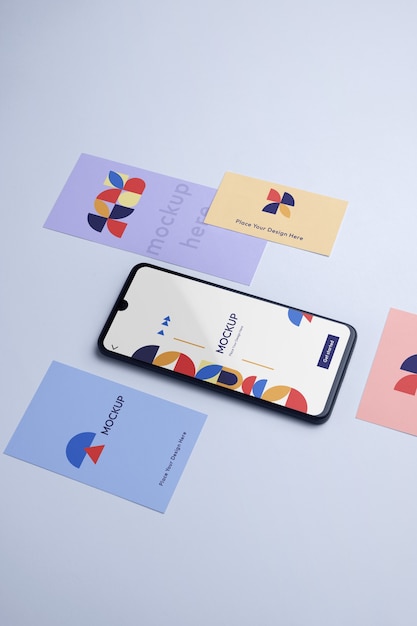 device label tag mockup