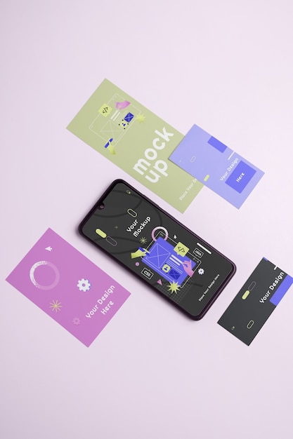 device label tag mockup