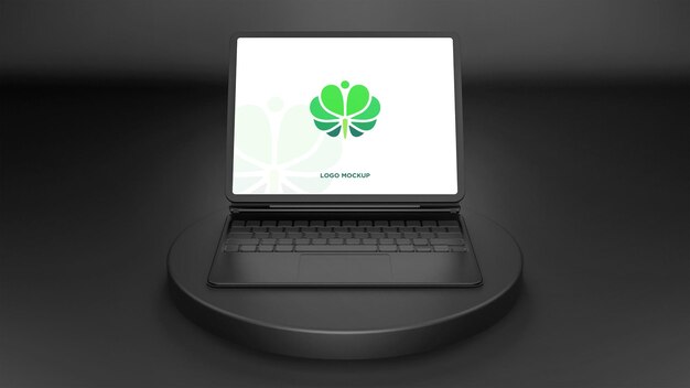 Device logo mockup