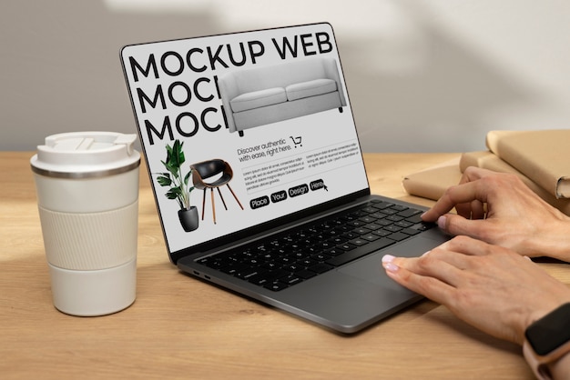 Progettazione del mockup dello schermo del dispositivo