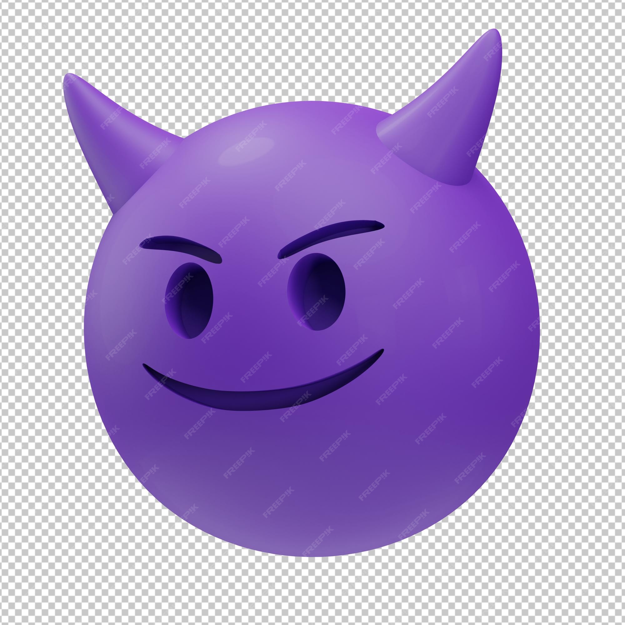 Premium PSD Devil emoji 3d illustration