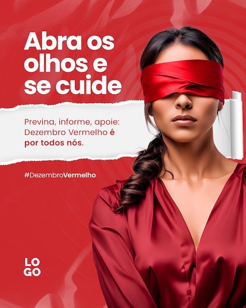 PSD dicembre vermelho luta contra hiv dicembre rosso lotta contro hiv