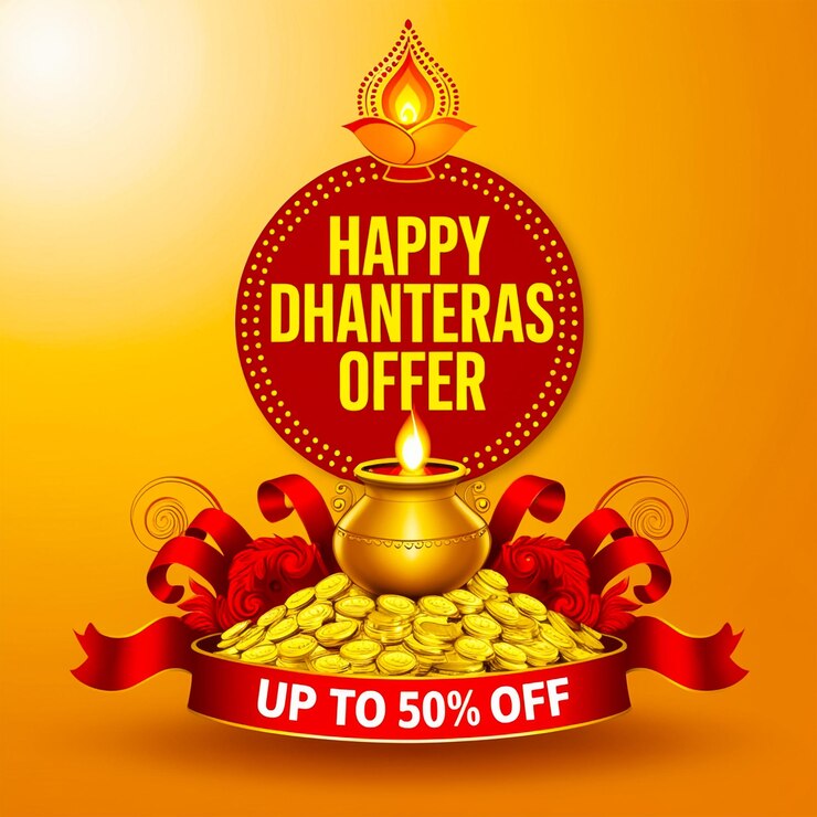 PSD dhanteras big sale social media design
