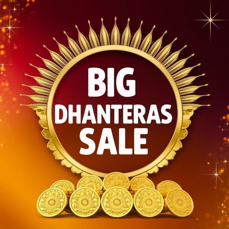 PSD dhanteras big sale social media design