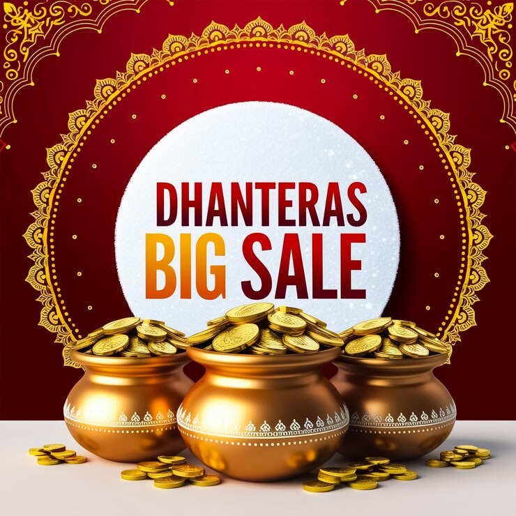 PSD dhanteras big sale social media design