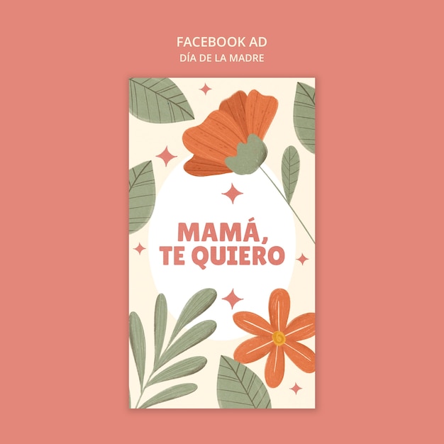 PSD dia de la madre 템플릿 디자인