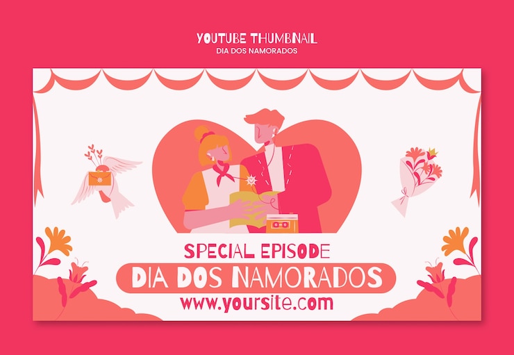 PSD dia dos namorados 模板设计