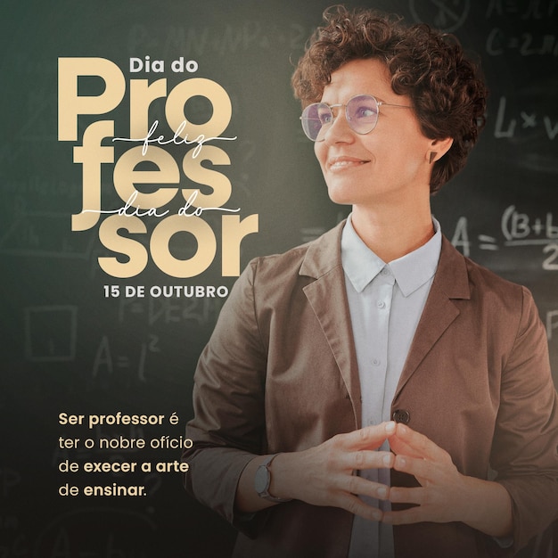 Dia dos professores teachers teacher's day