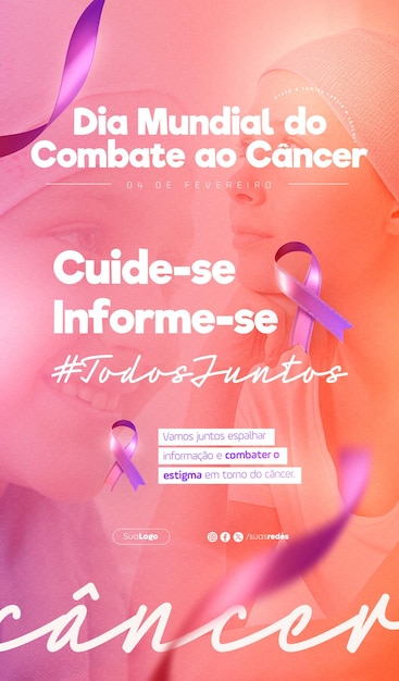 PSD dia mundial do combate ao cancer