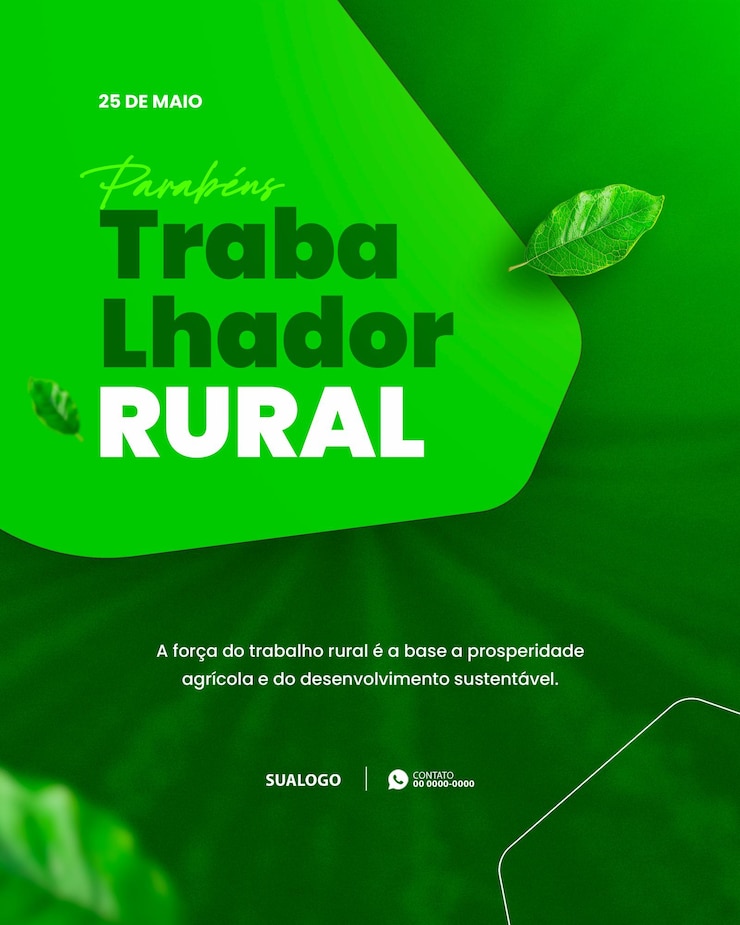 PSD dia do trabalhador rural maio