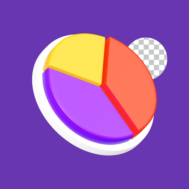 PSD diagram pie 3d-pictogram