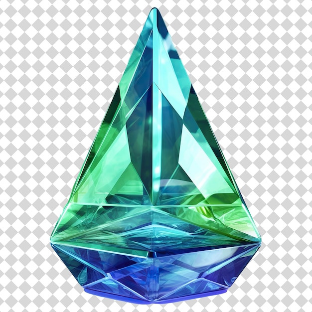 PSD diamond clipart isolated on transparent background png file format