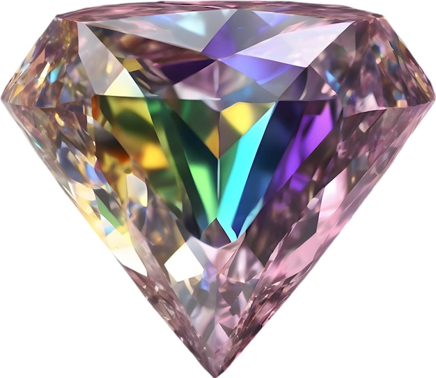 PSD diamond stone colorful gemstone clipart