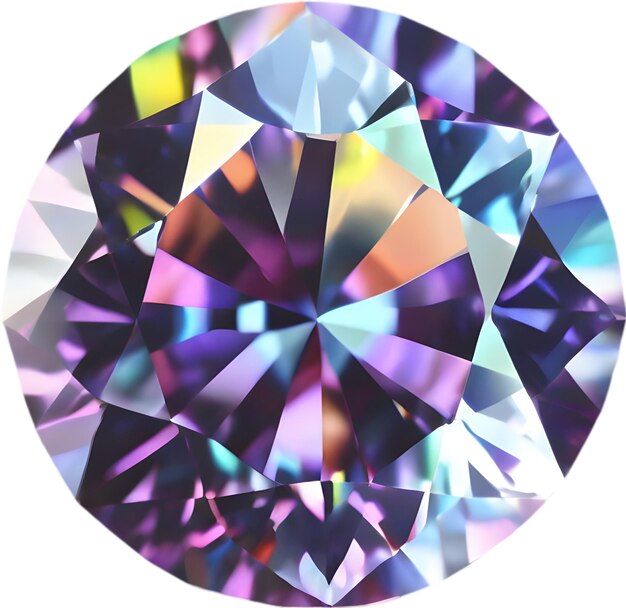 PSD diamond stone colorful gemstone clipart