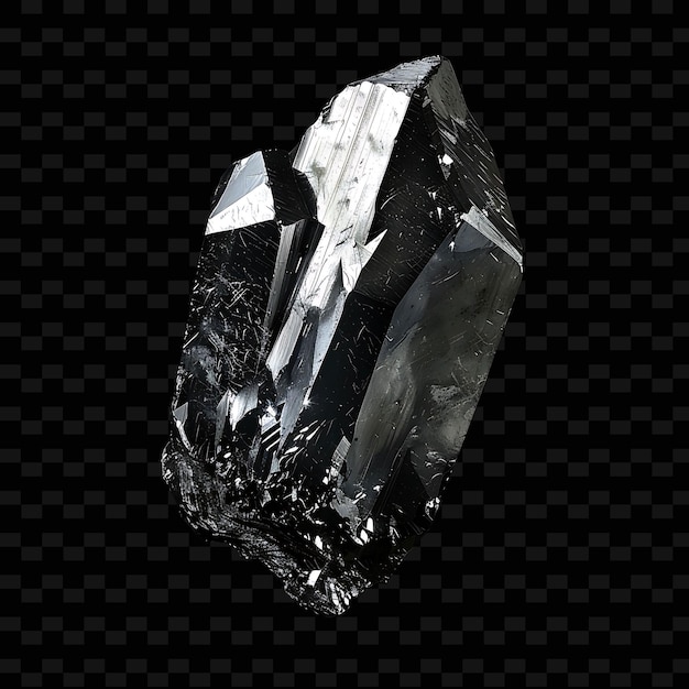 PSD un diamante nero con un diamante bianco sopra