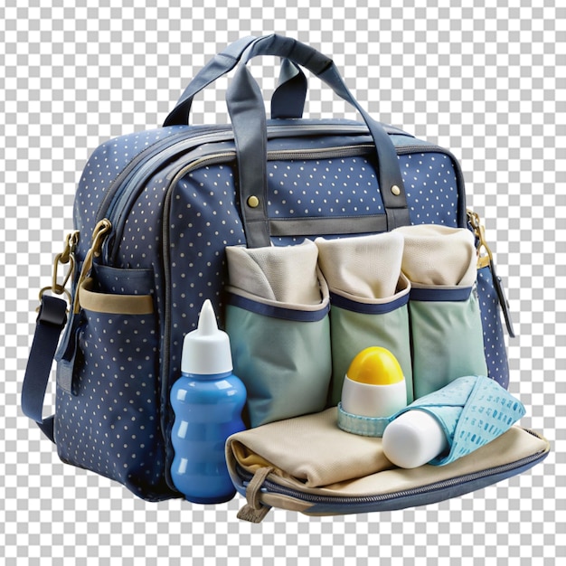 Diaper bag transparent background