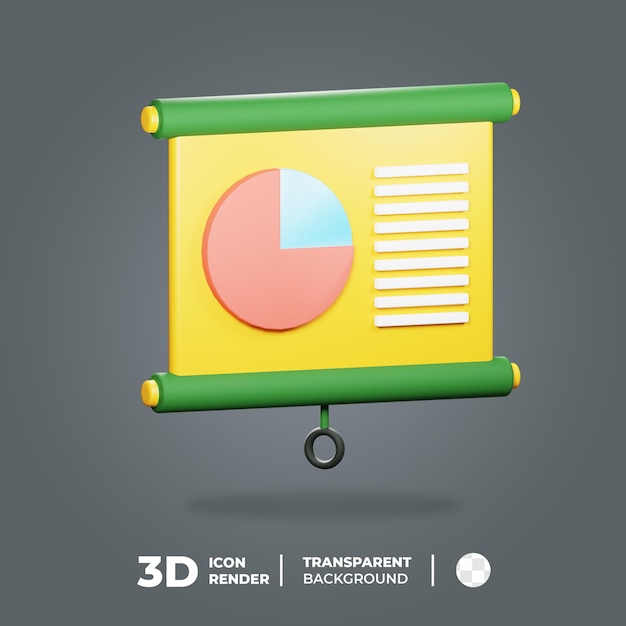 Diapictogram voor 3d-presentatie