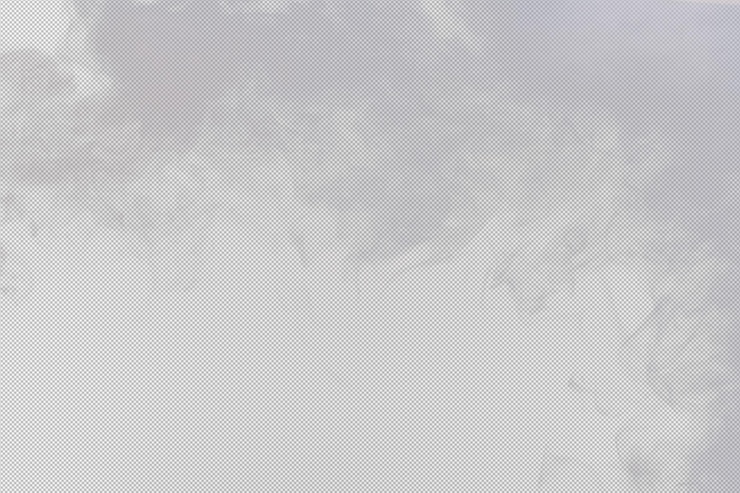 PSD dichte pluizige rookwolken van witte rook en mist op transparante png achtergrond abstract rookwolken beweging wazig onscherp rokende klappen van machine droogijsvlieg fladderend in luchteffecttextuur
