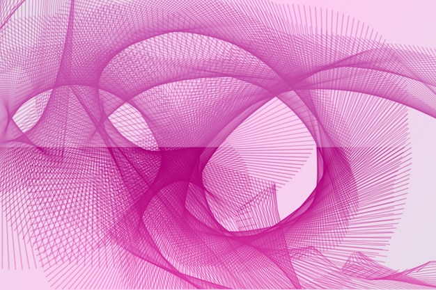Diepte en beweging Vibrant Abstract Digitaal netwerkontwerp