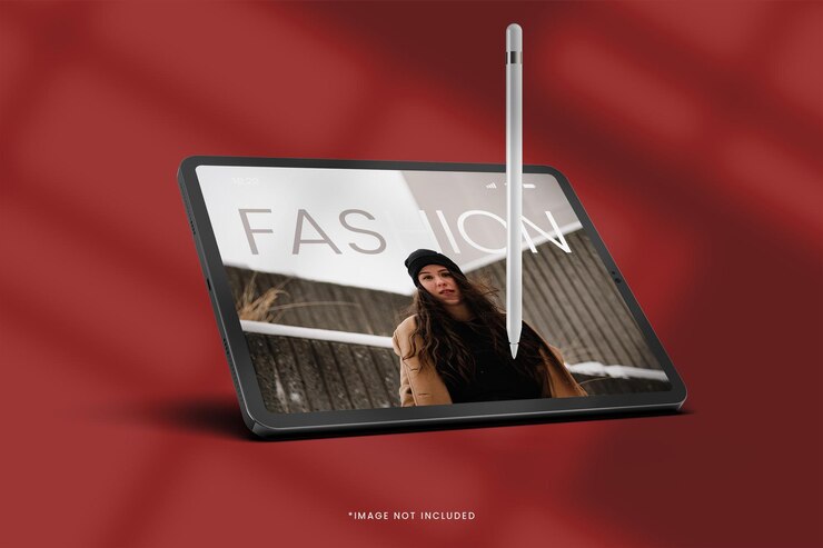 Digitaal ipadmodel met stijlvolle pen