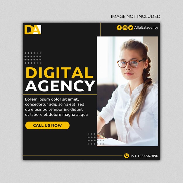 Digital Agency - Social Media Post Template - 03