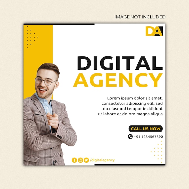 Digital Agency - Social Media Post Template - 09