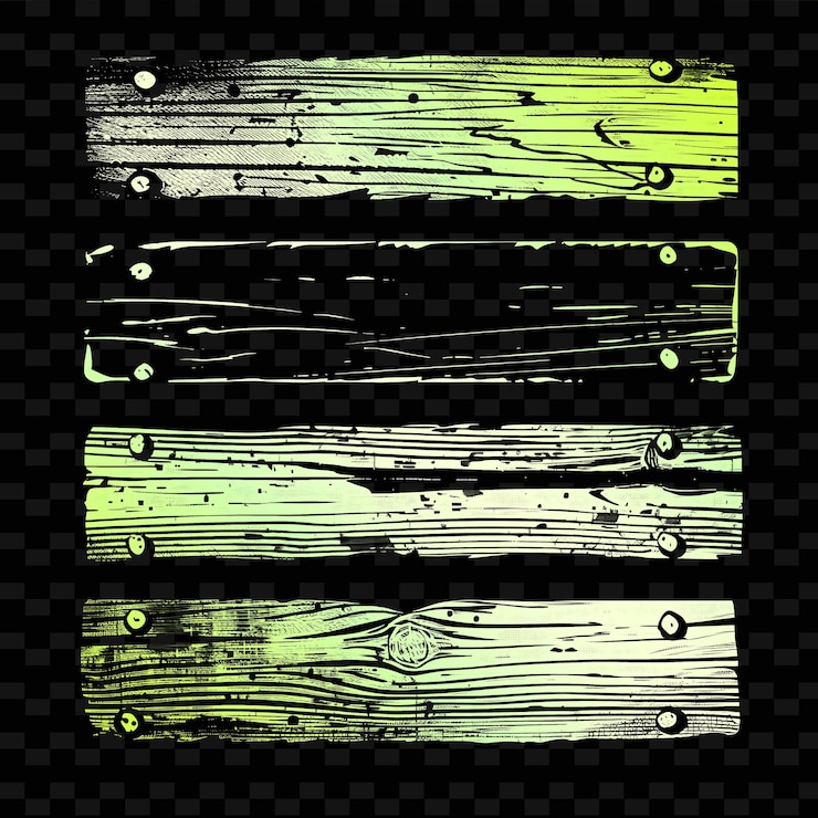 PSD a digital art print of a green and yellow abstract background