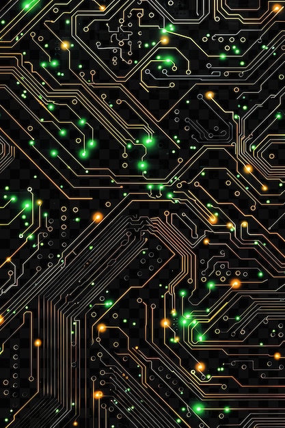 PSD a digital circuit board with the numbers on it