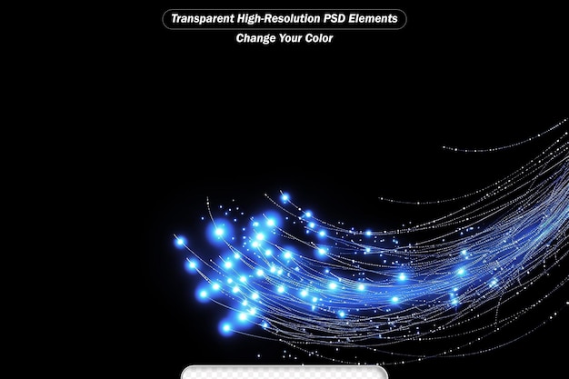 PSD digital data communication along fiber optics cable network connection of information