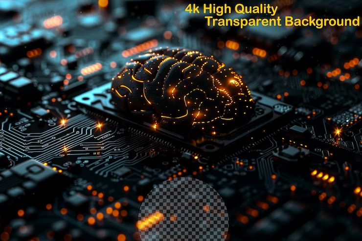 PSD a digital display of a brain quality brand with a digital display