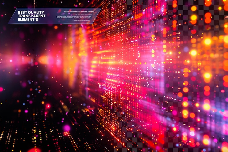 PSD digital dominion on transparent background