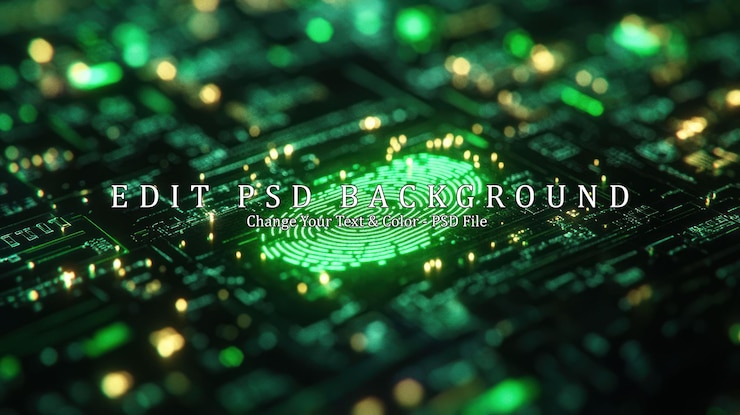 PSD digital fingerprint on circuit board