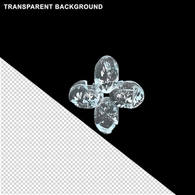 PSD digital ice symbol