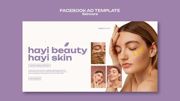 Digital lavender facebook  template