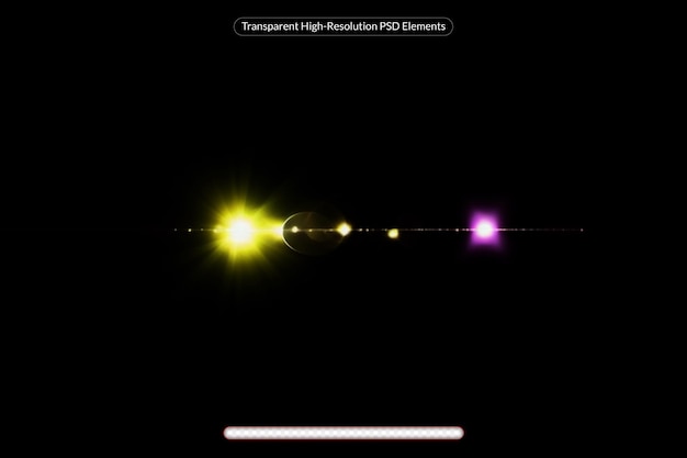 PSD 디지털 렌즈 플레어 렌즈 플레어 빛 누출 추상 오버레이 배경
