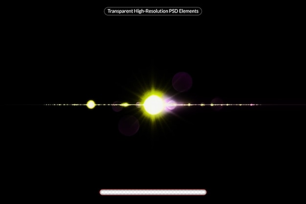 PSD 디지털 렌즈 플레어 렌즈 플레어 빛 누출 추상 오버레이 배경