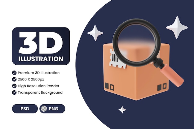 digital markedsføring og e-handelssalg med fantastiske 3D-illustrasjoner gjengivelse